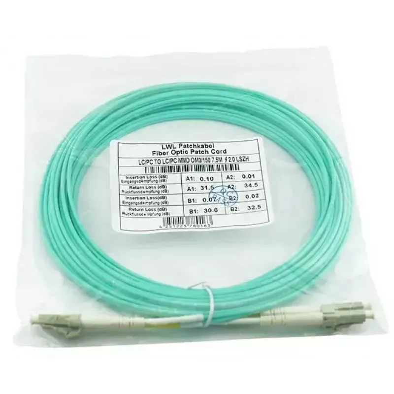 InfiniBand fibre optic cable BlueOptics 050502T512000001M 1 m 2x LC LC/APC
