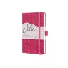Writing Notebook Sigel JN104 A6 174 Sheets Pink Lined Hardcover