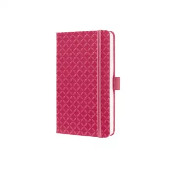 Writing Notebook Sigel JN104 A6 174 Sheets Pink Lined Hardcover