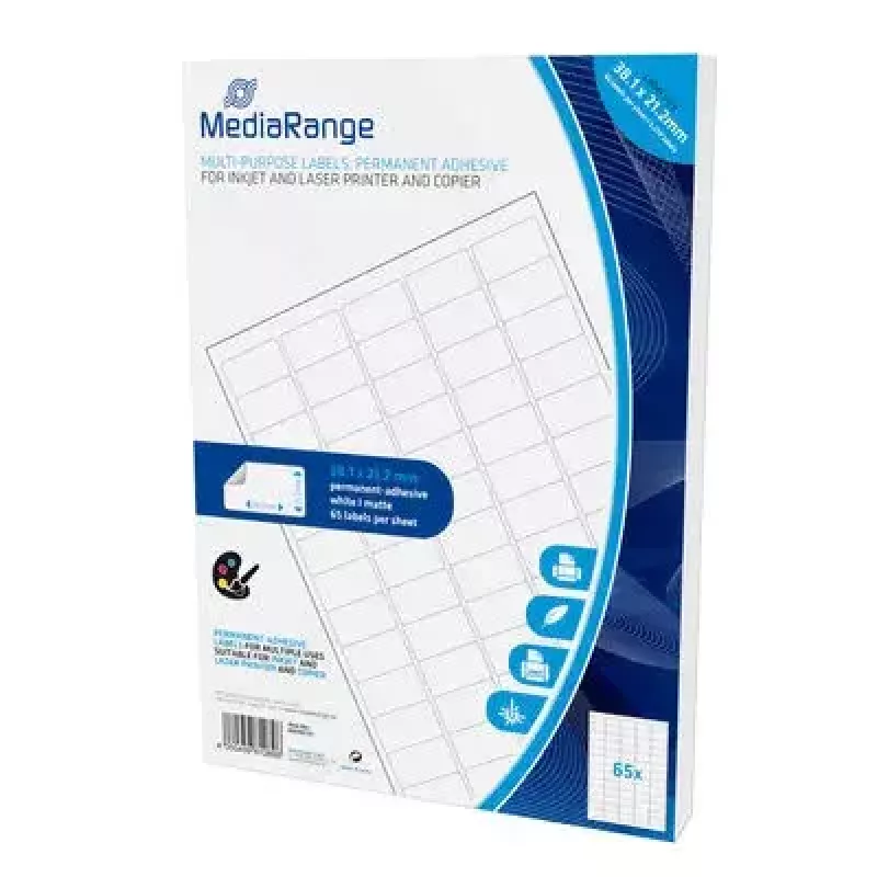 Self-adhesive label MediaRange MRINK151