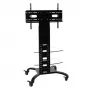 Techly ICA-TR8 signage display mount 177.8 cm (70 inch) Black
