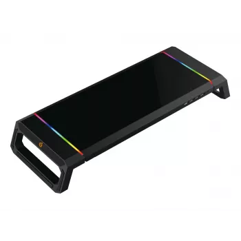 Conceptronic THORNE ERGO Gaming Monitor Stand, Freestanding, 10 kg, Black