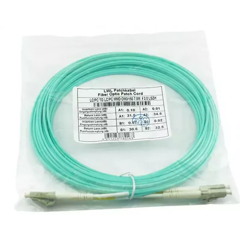 BlueOptics SRCABLE5M-BO InfiniBand fibre optic cable 5 m LC Beige
