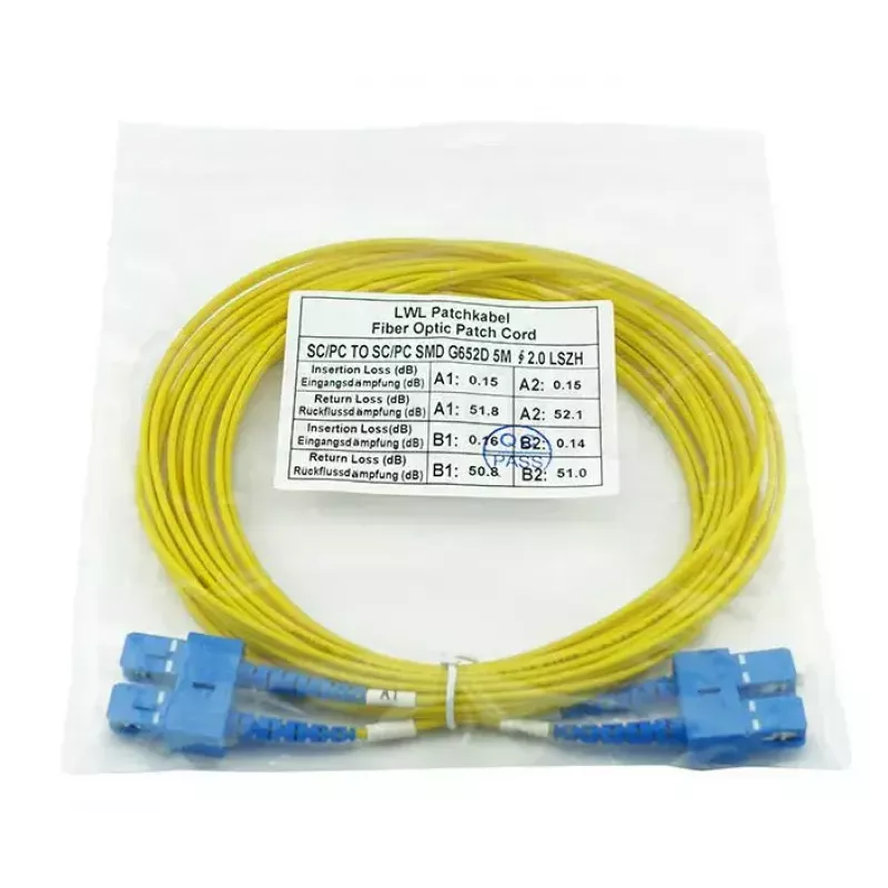 BlueOptics SFP3232BU3MK InfiniBand Fibre Optic Cable 3 m SC Yellow