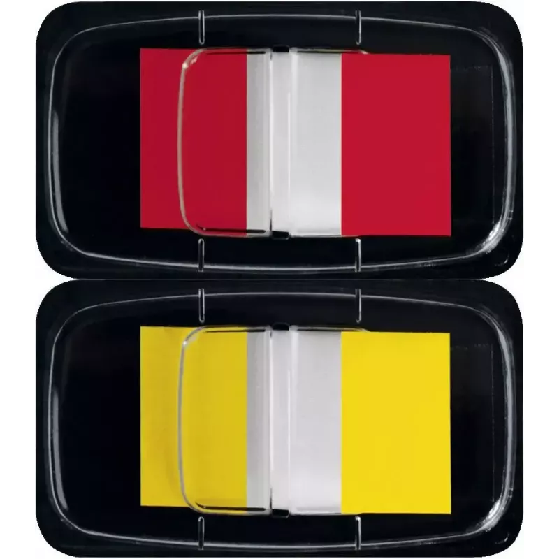 Bookmark Sigel HN496 Flexible Red Yellow 100 pcs