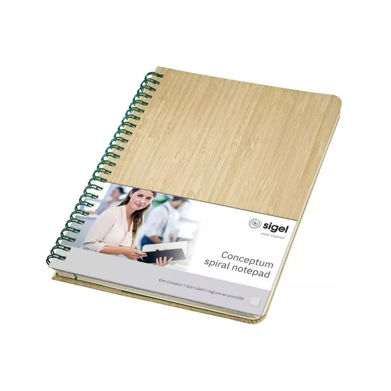 Writing Notebook Sigel Conceptum A5 160 Sheets Bamboo Beige