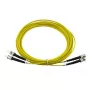 Fibre optic cable BlueOptics SFP3333BU0.5MK 0.5 m ST Yellow G.657.A1
