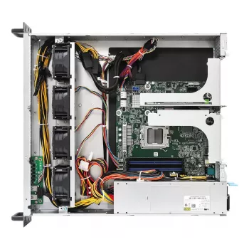 Server barebone ASRock 2U1G-B650 rack 2U, AMD B650 chipset, LGA 1718, 2×2.5 inch bays, 1000W PSU, DDR5, Aspeed AST2600, 5×USB-A, Gigabit Ethernet