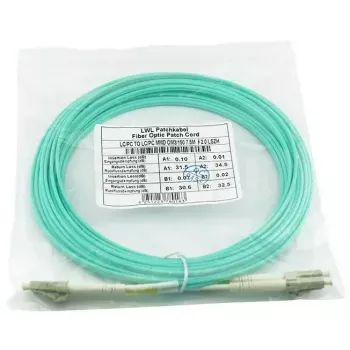 Fibre optic cable BlueOptics 050502T512000003M 3m 2x LC LC/APC Green