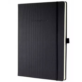 Writing Notebook Sigel CONCEPTUM 194 Sheets Black