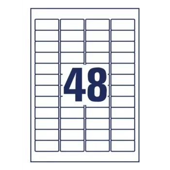 Self-adhesive printer label AVERY L4736REV-65 White 4.57x2.12 cm