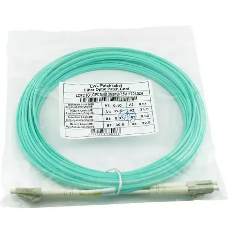 BlueOptics BK837A InfiniBand fibre optic cable 0.5 m LC OM3