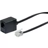Network Cable Schwaiger 10m RJ-11 - RJ-11 Black