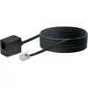 Network Cable Schwaiger 10m RJ-11 - RJ-11 Black