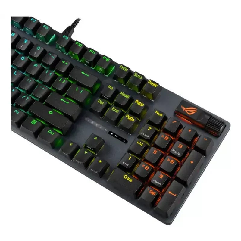Mechanical Gaming Keyboard ASUS ROG Strix Scope II X — Full-size, USB, RGB, Swiss Layout, Black