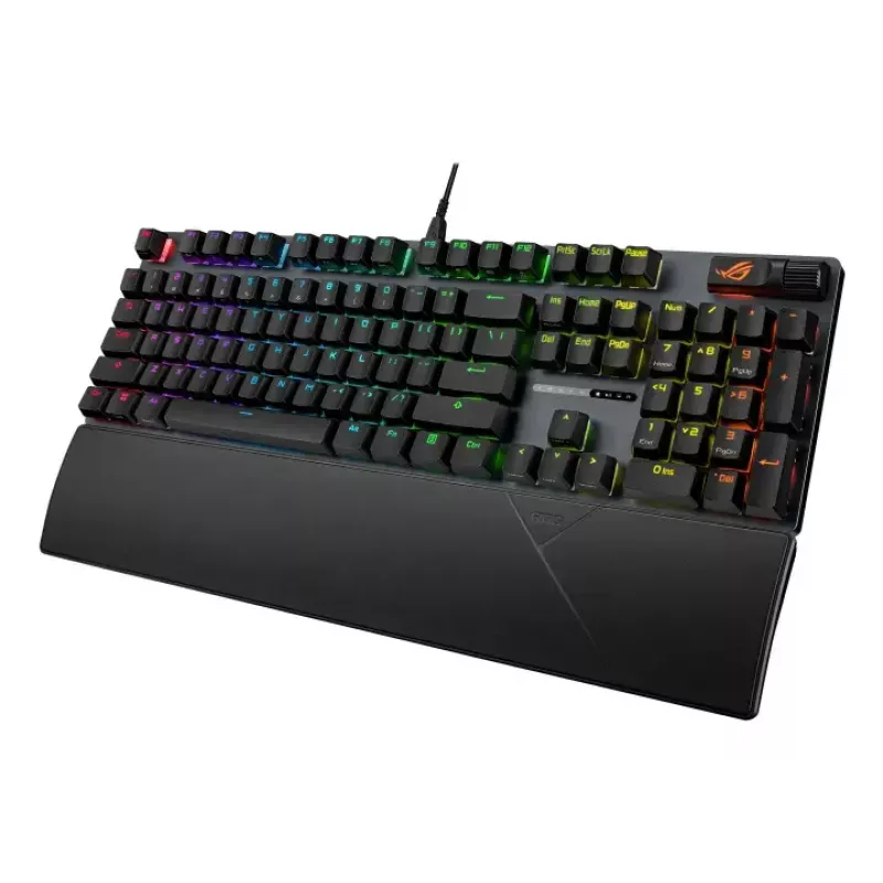 Mechanical Gaming Keyboard ASUS ROG Strix Scope II X — Full-size, USB, RGB, Swiss Layout, Black