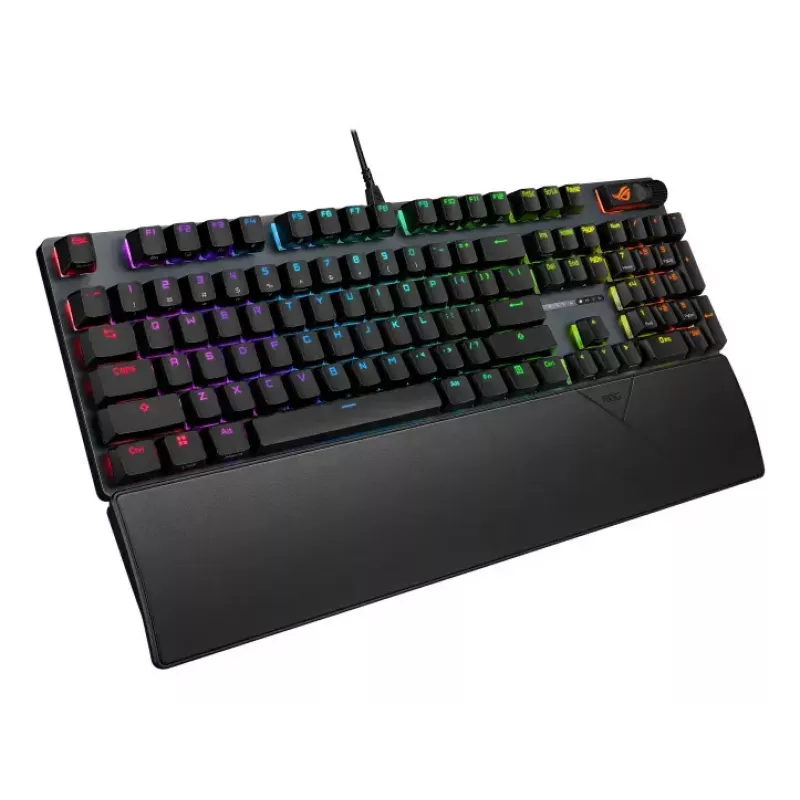 Mechanical Gaming Keyboard ASUS ROG Strix Scope II X — Full-size, USB, RGB, Swiss Layout, Black
