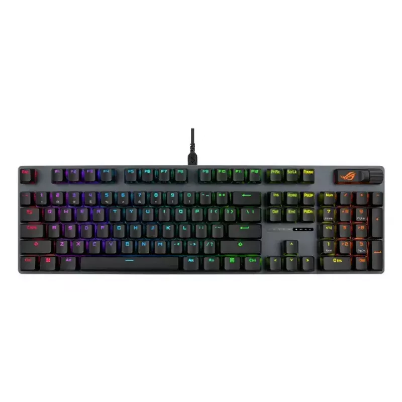Mechanical Gaming Keyboard ASUS ROG Strix Scope II X — Full-size, USB, RGB, Swiss Layout, Black