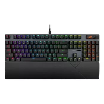 Mechanical Gaming Keyboard ASUS ROG Strix Scope II X — Full-size, USB, RGB, Swiss Layout, Black