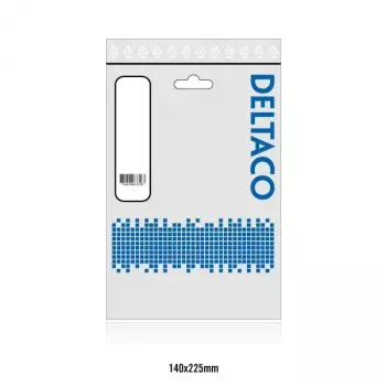 Networking Cable Deltaco TP-611 RJ-45 Cat6 1.5m Grey