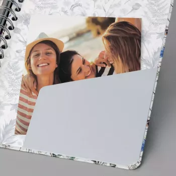 Writing Notebook Sigel JN619 A5 240 Sheets Blue Green Violet