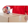 TESA 64014 Transparent Polyethylene Tape 66m 50mm Bundling Fastening