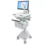 Multimedia cart Ergotron StyleView Aluminium Grey White