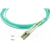 Fibre optic cable BlueOptics AJ833A 0.5 m LC OM3 Aqua