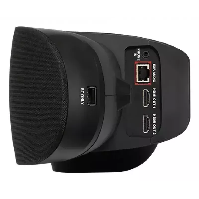 AVerMedia VB370A 8 MP 4K USB camera — Exmor CMOS, 3840×2160 @30fps, 92° FOV, 4x digital zoom, wide-angle, black, stand mount