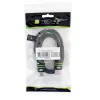 Techly 0.5m High Speed HDMI Cable with Ethernet A/A M/M Black ICOC HDMI-4-005