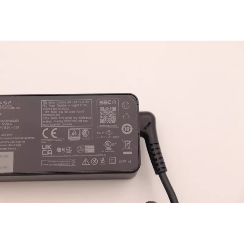 Lenovo 5A10W86299 power adapter/inverter Indoor 45 W Black
