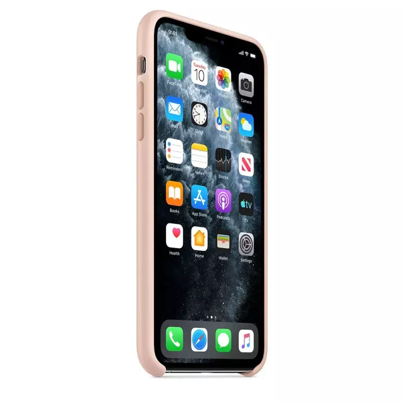 Cover Apple iPhone 11 Pro Max Silicone Case Pink Sand