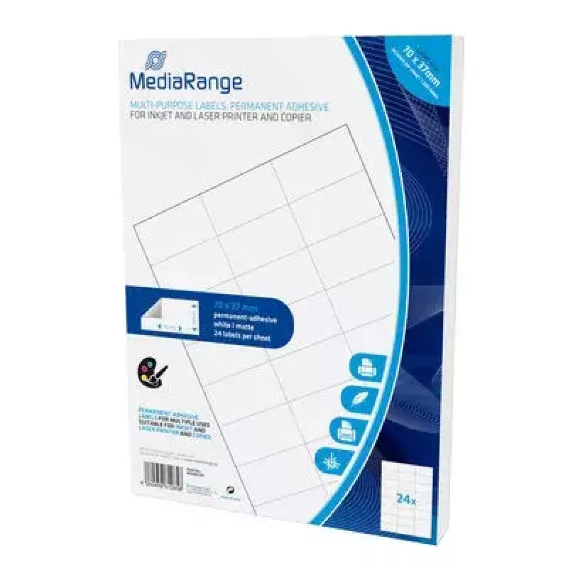 Self-adhesive label MediaRange MRINK149