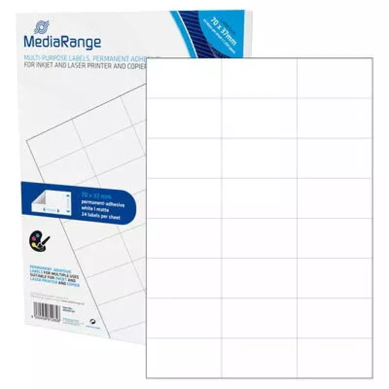Self-adhesive label MediaRange MRINK149