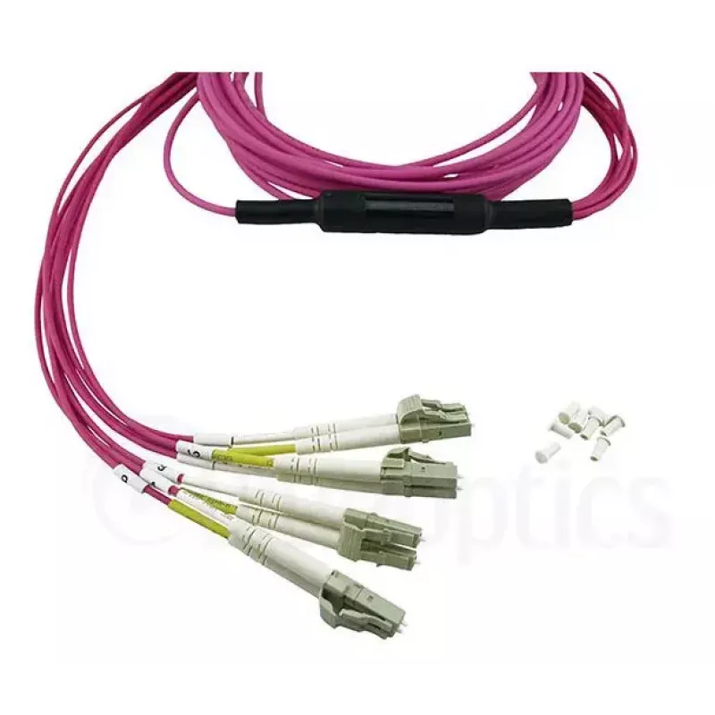 BlueOptics CBL-MPO12-4LC-OM4-3M-BO InfiniBand fibre optic cable 4x LC MPO 3m