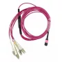 BlueOptics CBL-MPO12-4LC-OM4-3M-BO InfiniBand fibre optic cable 4x LC MPO 3m