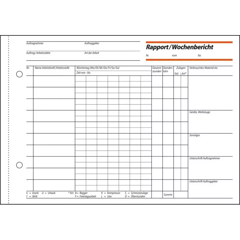 Business form Sigel RP517