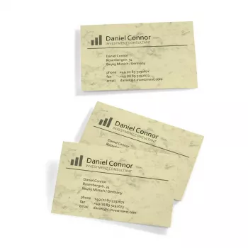 Business Card Sigel DP744 Laser/Inkjet Beige 100 pc(s)