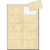 Business Card Sigel DP744 Laser/Inkjet Beige 100 pc(s)