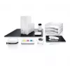 Desk Pad Sigel eyestyle Leather Black White