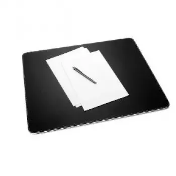 Desk Pad Sigel eyestyle Leather Black White
