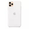 Silicone Case for Apple iPhone 11 Pro Max — Silicone, White, fits 6.5 inch