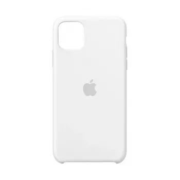 Silicone Case for Apple iPhone 11 Pro Max — Silicone, White, fits 6.5 inch