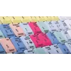 Keyboard Logickeyboard LKB-CBASE-AJPU-DE Office USB QWERTZ German Multicolour