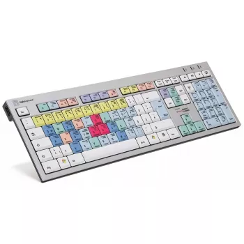Keyboard Logickeyboard LKB-CBASE-AJPU-DE Office USB QWERTZ German Multicolour