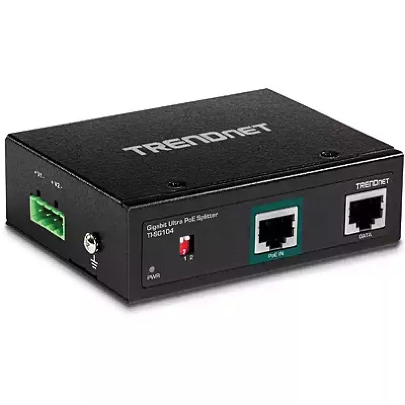 Network Splitter Trendnet TI-SG104 Black Power over Ethernet PoE