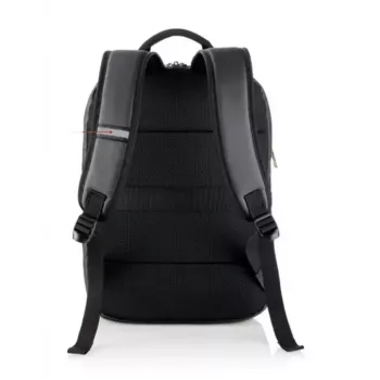 MIQUELRIUS City backpack MR16982 — Black polyester daypack