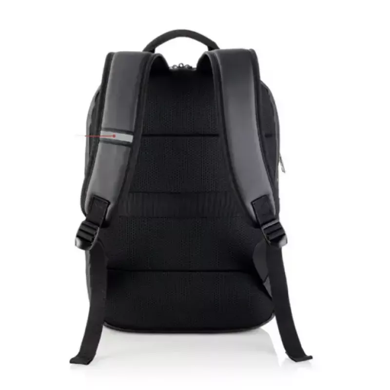 MIQUELRIUS City backpack MR16982 — Black polyester daypack