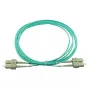 BlueOptics SFP3232EU0.5MK InfiniBand fibre optic cable 0.5 m 2x SC Aqua