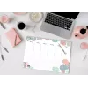 Desk Pad Sigel JS101 Paper Green Grey Pink White 420x297mm